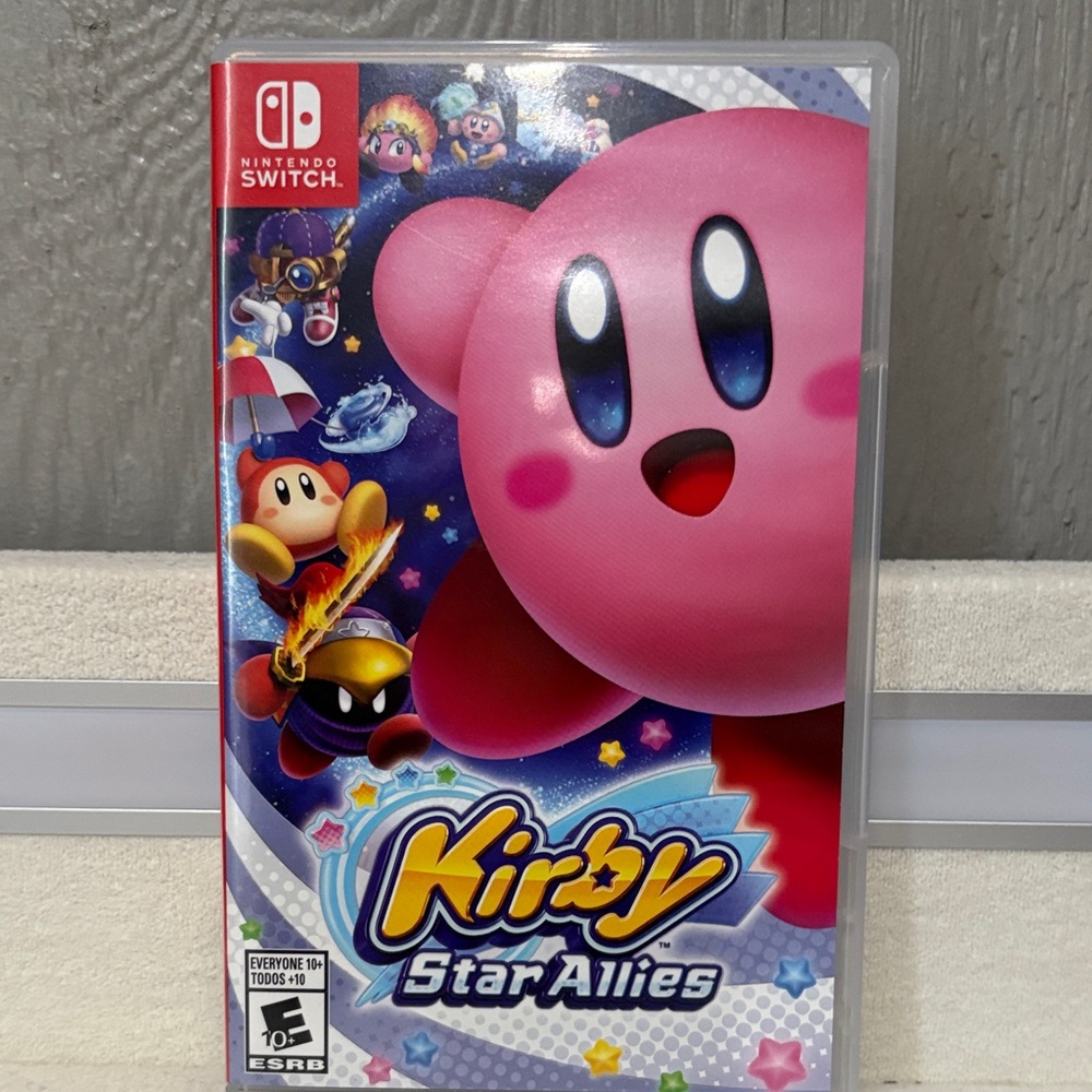 Nintendo Switch Kirby Star Allies - Pink and Blue